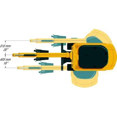 Minigraver CAT 301.8, bilde 10