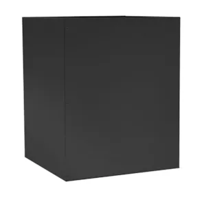 Krukke 40x30 cm svart metall