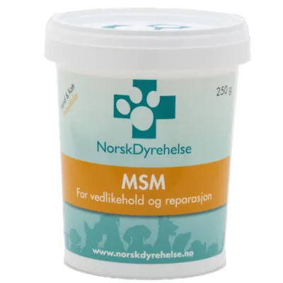 Tilskuddsfôr MSM 250g