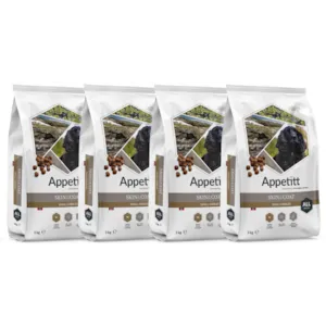 Hundefôr Skin & Coat 4x3 kg