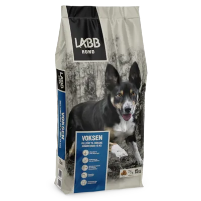 Hundefôr Voksen mellom- og stor rase 15 kg