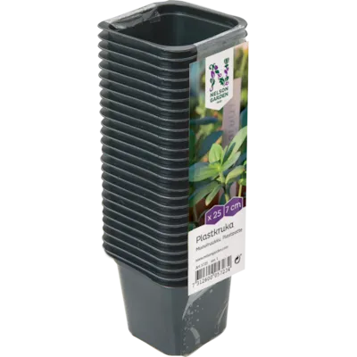 Plastpotter 7 cm 25 stk