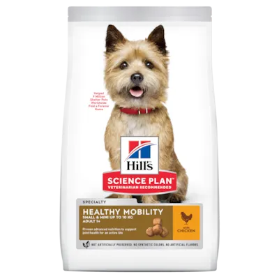 Hundefôr Healthy Mobility Small & Mini Adult Kyllling 1,5 kg