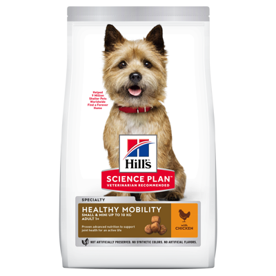 Hundefôr Healthy Mobility Small & Mini Adult Kyllling 1,5 kg