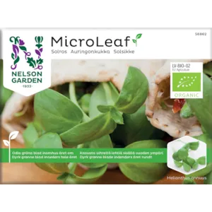 Frø solsikke MicroLeaf økologisk