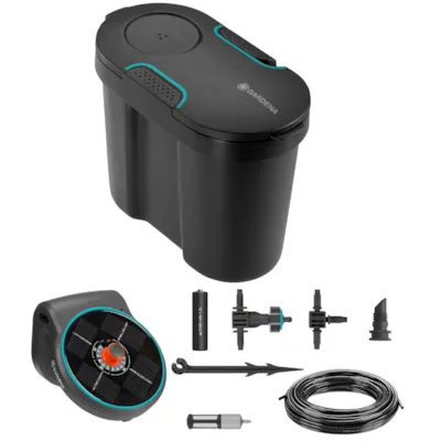 Solcelledrevet vanningssett AquaBloom med vannbeholder, bilde 2