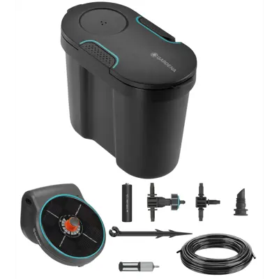 Solcelledrevet vanningssett AquaBloom med vannbeholder, bilde 2