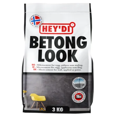Mikrosement Betonglook Skifer 3 kg