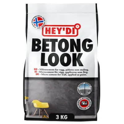 Mikrosement Betonglook Skifer 3 kg