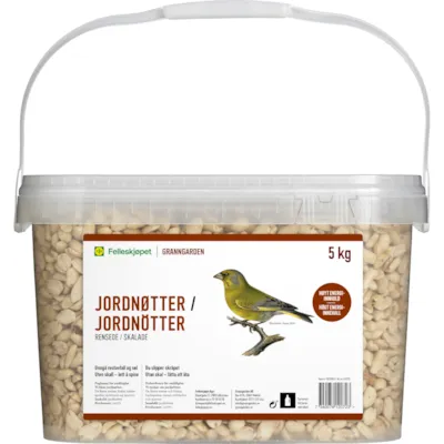 Jordnøtter renset 5 kg