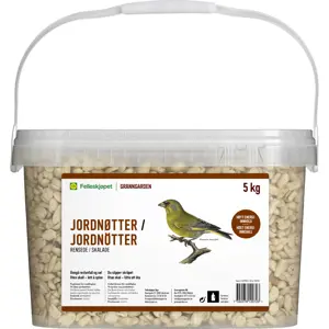 Jordnøtter renset 5 kg