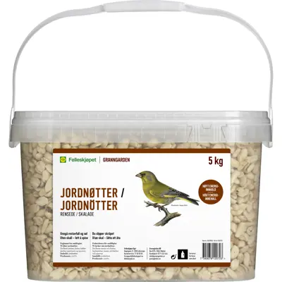 Jordnøtter renset 5 kg