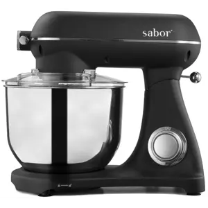 Kjøkkenmaskin 6,5 L med kobling svart