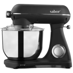 Kjøkkenmaskin 6,5 L med kobling svart