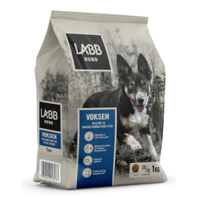 Hundefôr Voksen mellom- og stor rase 1 kg