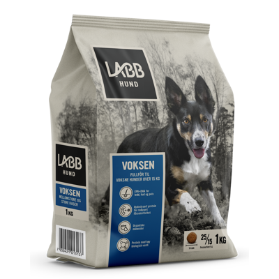 Hundefôr Voksen mellom- og stor rase 1 kg