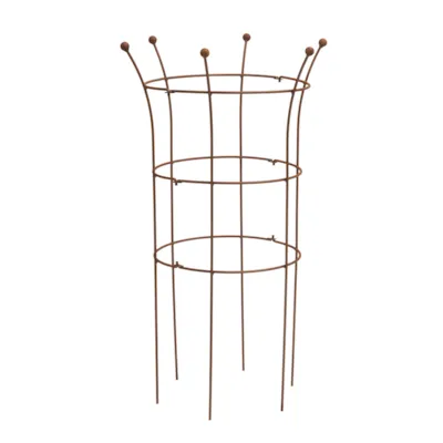 Peon plantestøtte rust H80 cm