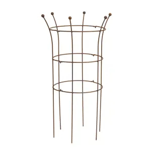 Peon plantestøtte rust H80 cm