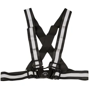 Reflekssele voksen svart