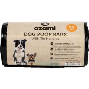 Hundeposer 50 stk svart