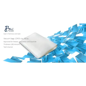 Vakuumpose 12x55 cm 50 stk