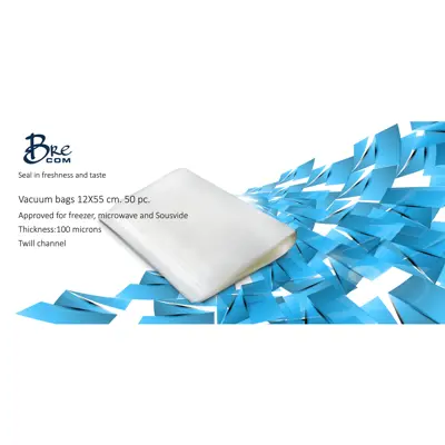 Vakuumpose 12x55 cm 50 stk
