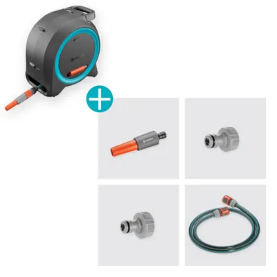 Slangetrommel dual 25 m, bilde 2