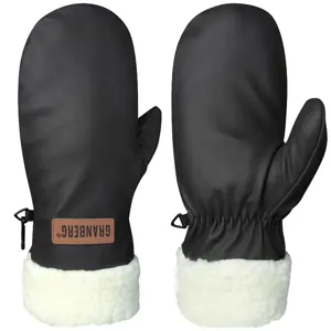 Arbeidsvotter vinter svart