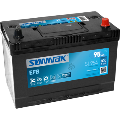 Bilbatteri EFB start og stop SL954