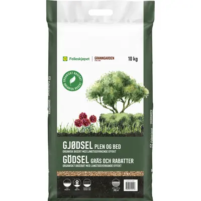 Hagegjødsel plen og bed 10 kg