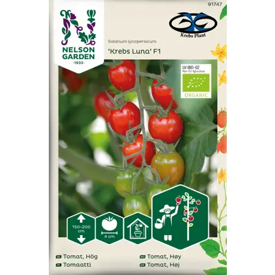 Frø cocktailtomat Krebs Luna