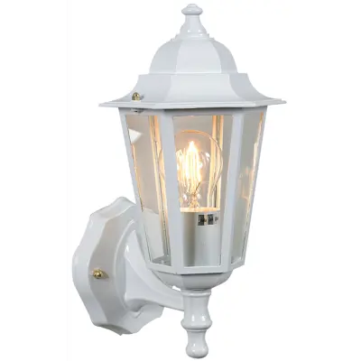 Utelampe Kristiansand hvit