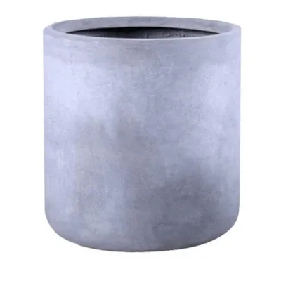 Blomsterpotte Fiberclay grå H41,5 D41,5
