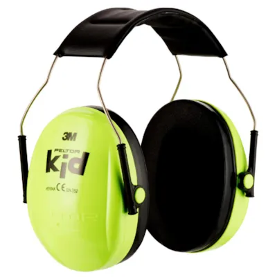 Hørselvern Peltor barn neongrønn