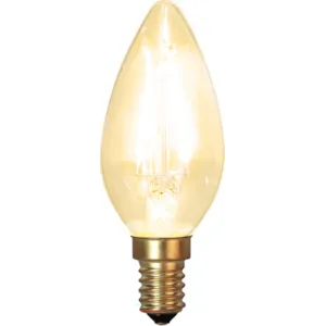 Lyspære LED Soft Glow Mignon C35 klar 1.5W