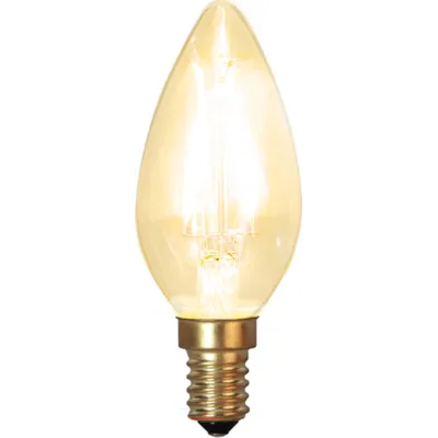 Lyspære LED Soft Glow Mignon C35 klar 1.5W