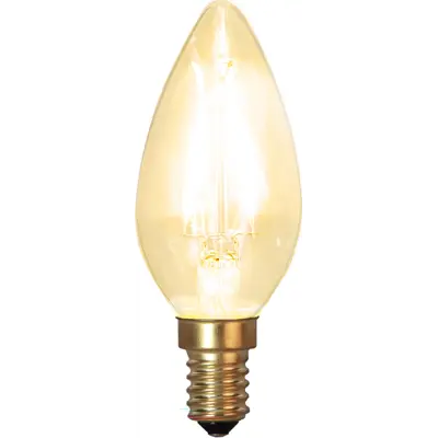 Lyspære LED Soft Glow Mignon C35 klar 1.5W