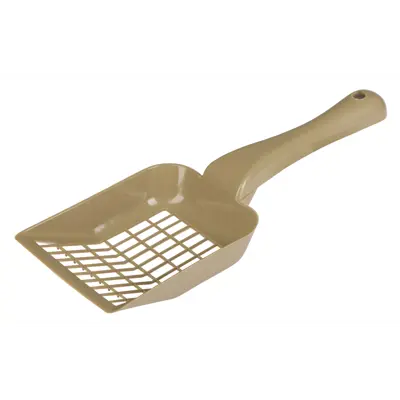 Kattespade til toalett beige