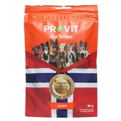 Go`biten frysetørket lever 50 g