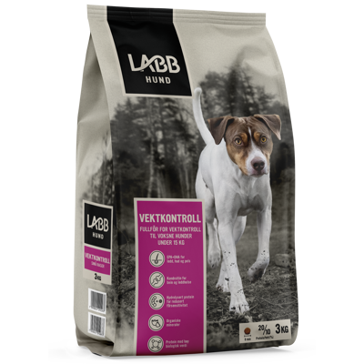 Hundefôr Vektkontroll små hunder 3 kg