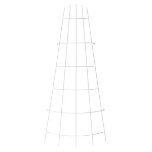 Espalier metall vifte hvit H150 cm