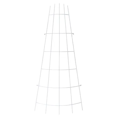 Espalier metall vifte hvit H150 cm