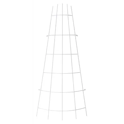 Espalier metall vifte hvit H150 cm