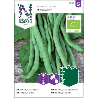 Frø stangbrekkbønne Markant økologisk