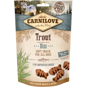 Hundesnacks ørret 200 g