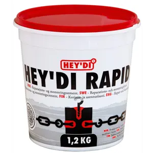 Reparasjons- og monteringssement Rapid 1,2 kg