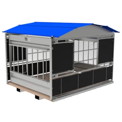 Rundballehekk for sau, bilde 2