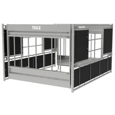 Rundballehekk for sau