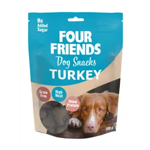 Hundesnacks kalkun 200 g
