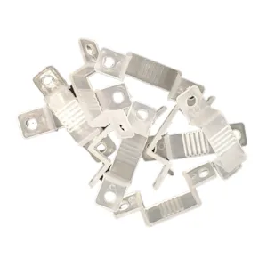 Klipsfester for aluskinne og lyslenke 50 stk